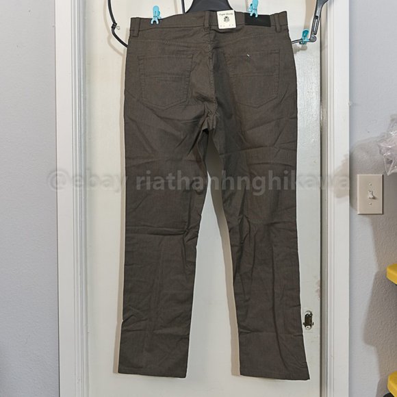 English Laudry Men everyday pants in DARK BROWN - Picture 5 of 7